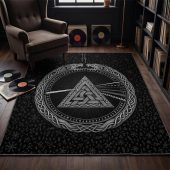 Pink Floyd Rug - Viking Valknut Dark Side Of The Moon Pink Floyd Rug - Viking Valknut Dark Side Of The Moon