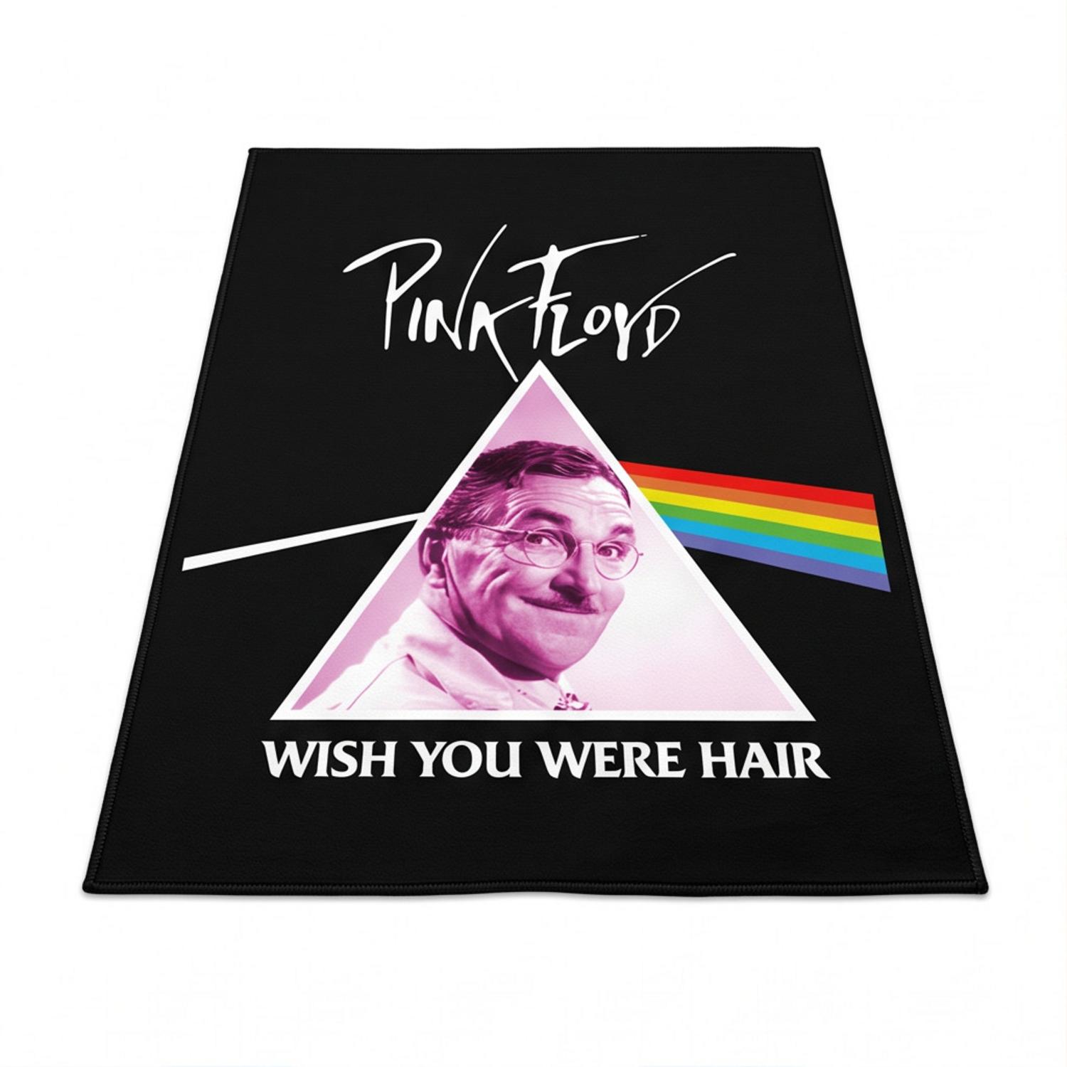 Pink Floyd Rug - Wish You Were Hair Pink Floyd Rug - Wish You Were Hair