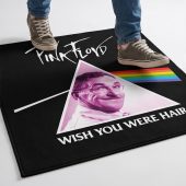 Pink Floyd Rug - Wish You Were Hair Pink Floyd Rug - Wish You Were Hair