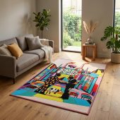 Pink Floyd Rug - Wish You Were Here Animals Atom Mother Psychedelic Art Pink Floyd Rug - Wish You Were Here Animals Atom Mother Psychedelic Art