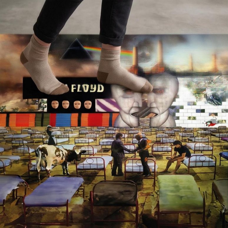 Pink Floyd Rug - Wish You Were Here Dark Side Of The Moon Pink Floyd The Wall Division Bell Animals