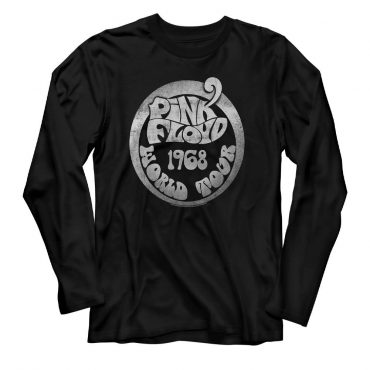 Pink Floyd Shirt - 1968 World Tour Rock Circle