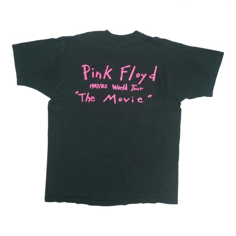 Pink Floyd Shirt - 1987 Pink Floyd The Movie World Tour Vintage