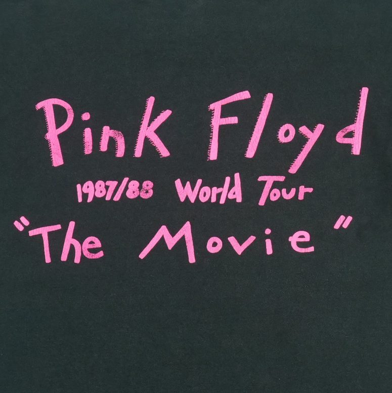 Pink Floyd Shirt - 1987 Pink Floyd The Movie World Tour Vintage