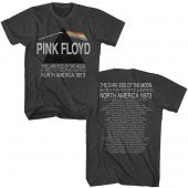 Pink Floyd Shirt - DSOTM A Piece For Assorted Lunatics North America 1973