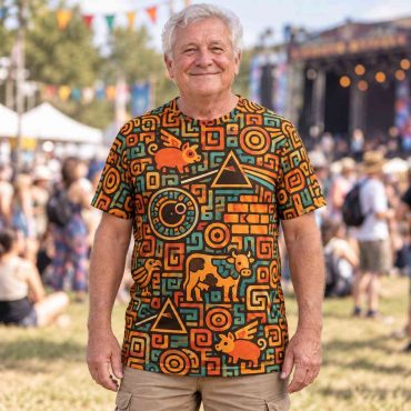 Pink Floyd Shirt - Dark Side Of The Moon Animals Atom Heart Mother Ancient Patterns