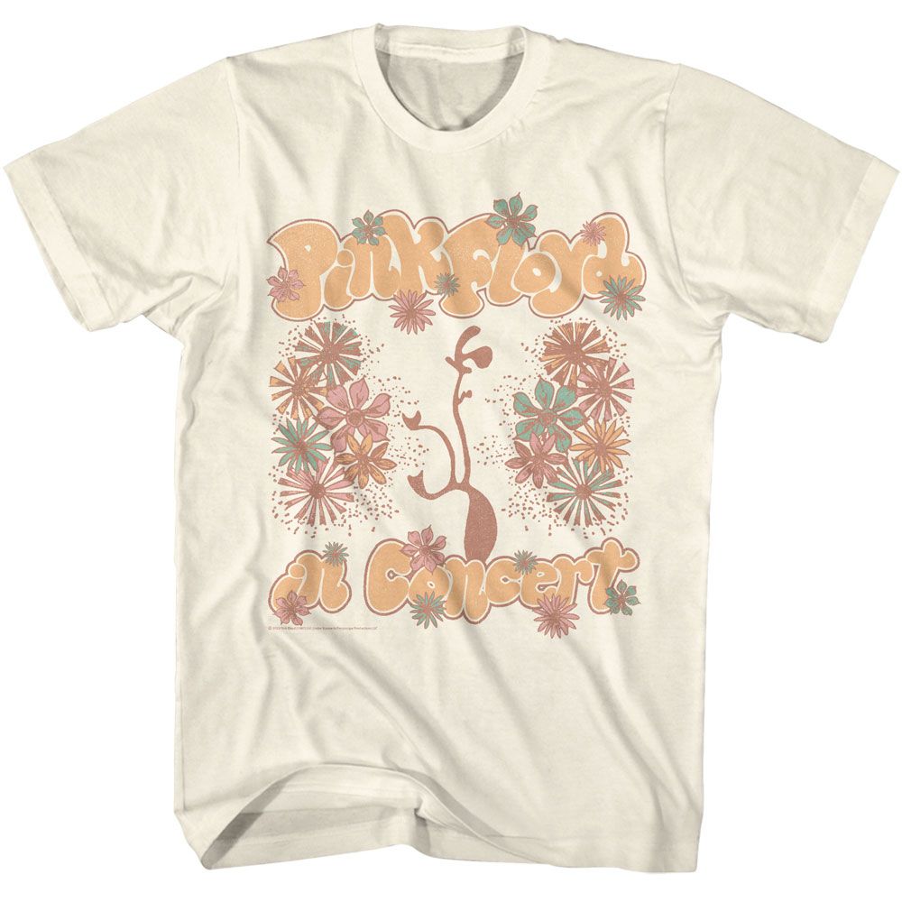 Pink Floyd Shirt - Floral Lungs In Concert Pink Floyd Shirt - Floral Lungs In Concert