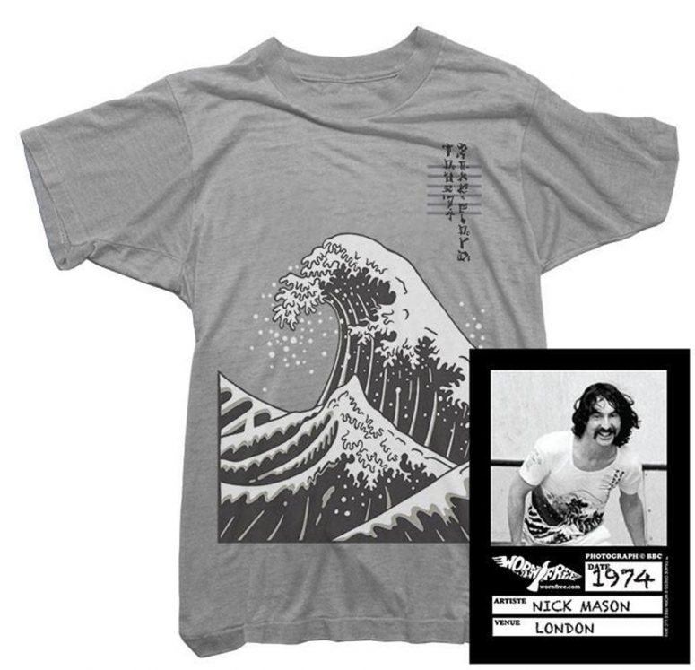 Pink Floyd Shirt - Floyd Tour 74 Tee worn by Nick Mason