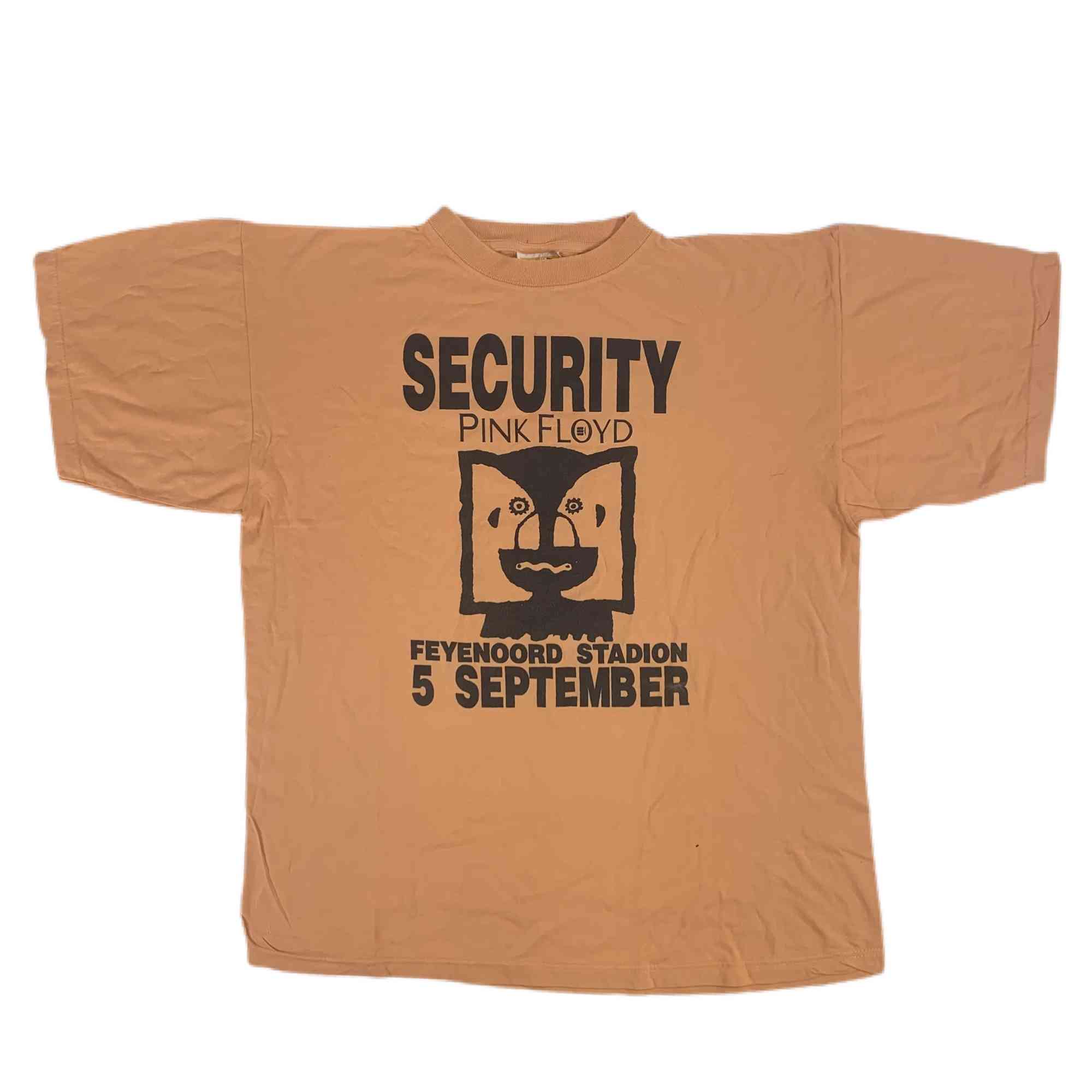 Pink Floyd Shirt - SECURITY Feyenoord Stadion 5 September Pink Floyd Shirt - SECURITY Feyenoord Stadion 5 September