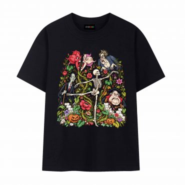 Pink Floyd Shirt - Skeleton Dancing In The Forest of The Wall Halloween Pink Floyd Shirt - Skeleton Dancing In The Forest of The Wall Halloween