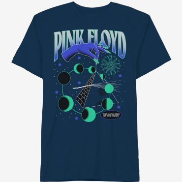 Pink Floyd Shirt - The Dark Side Of The Moon Astrology Hand A Game of Fate