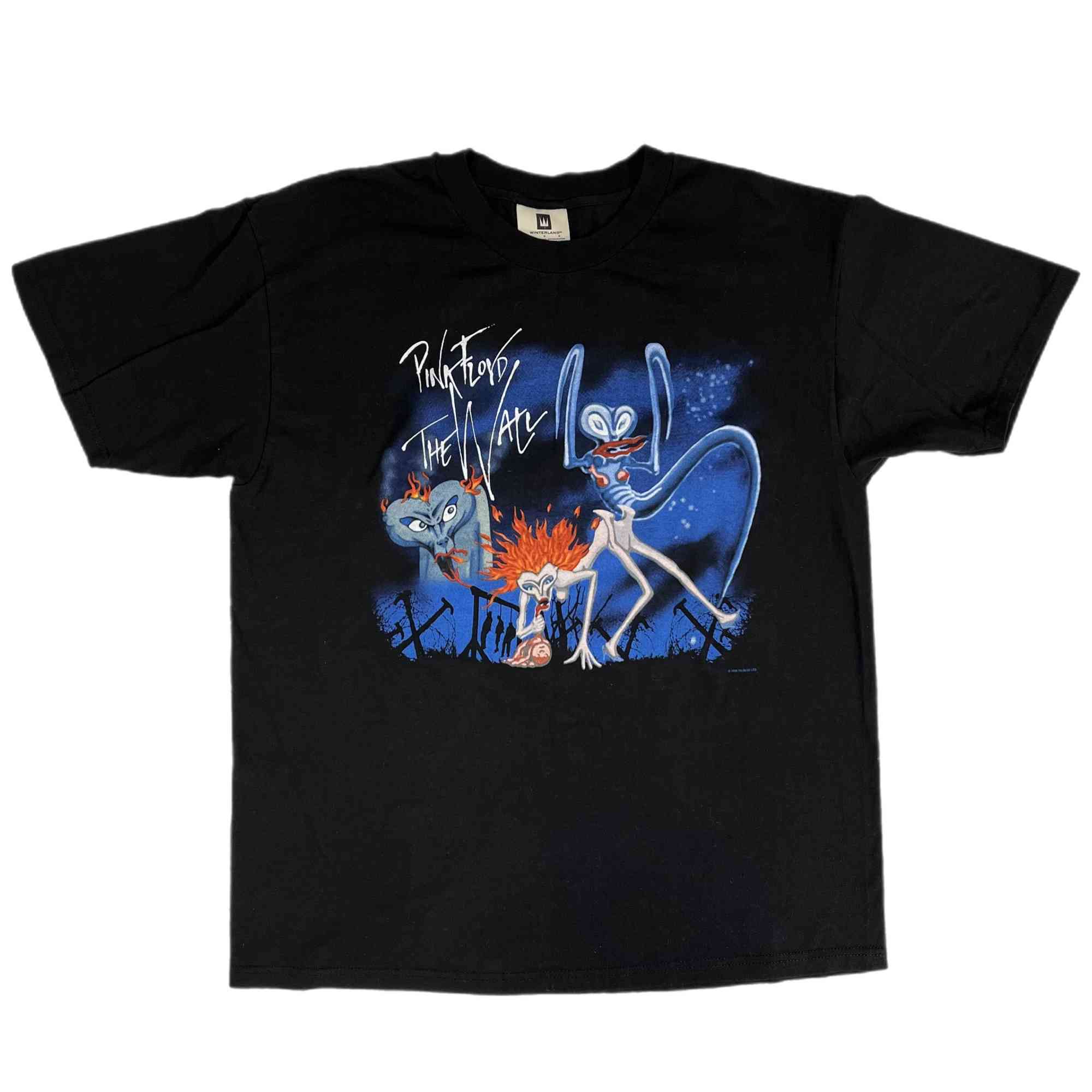 Pink Floyd Shirt - The Wall 1979 The End Of The World Vintage Pink Floyd Shirt - The Wall 1979 The End Of The World Vintage