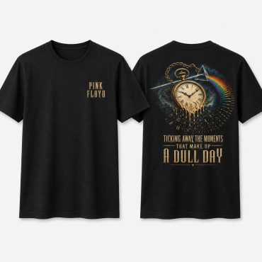 Pink Floyd Shirt - Ticking Away The Moments That Make Up A Dull Day DSOTM Pink Floyd Shirt - Ticking Away The Moments That Make Up A Dull Day DSOTM