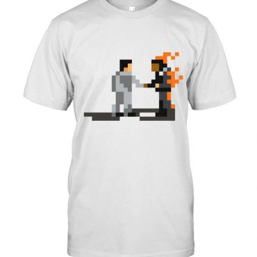Pink Floyd Shirt - Wish You Were Here Pixel Art