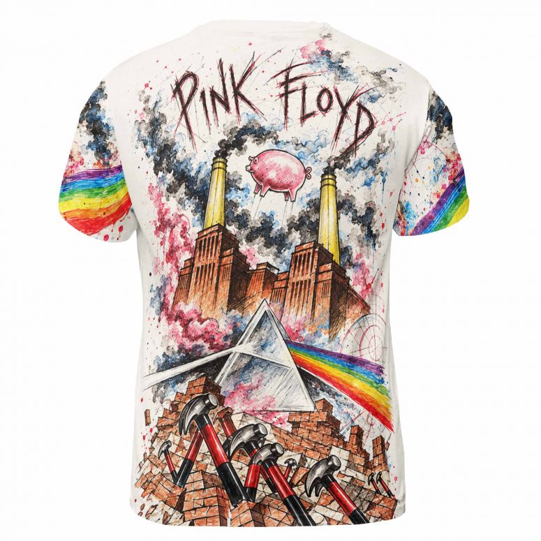 Pink Floyd Shirt - The Depth Of Agony Screaming Face DSOTM The Wall Pink Floyd Shirt - The Depth Of Agony Screaming Face DSOTM The Wall