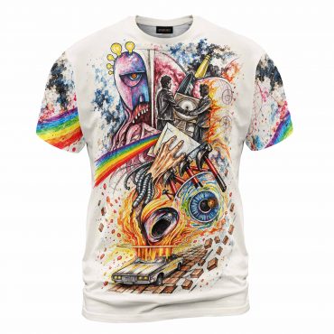Pink Floyd Shirt - The Depth Of Agony Screaming Face DSOTM The Wall
