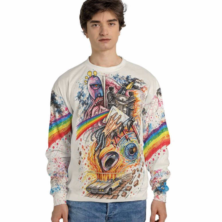 Pink Floyd Shirt - The Depth Of Agony Screaming Face DSOTM The Wall Pink Floyd Shirt - The Depth Of Agony Screaming Face DSOTM The Wall