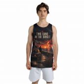 Pink Floyd Shirt – Two Suns In The Sunset The Final Cut Mockup Men Tank 3d - OtherBrick
