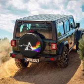 Pink Floyd Spare Tire Cover - The Dark Side Of The Moon Electric Smoke