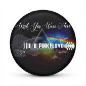 Pink Floyd Spare Tire Cover - Wish You Were Here With Guitar Typography And Signatures