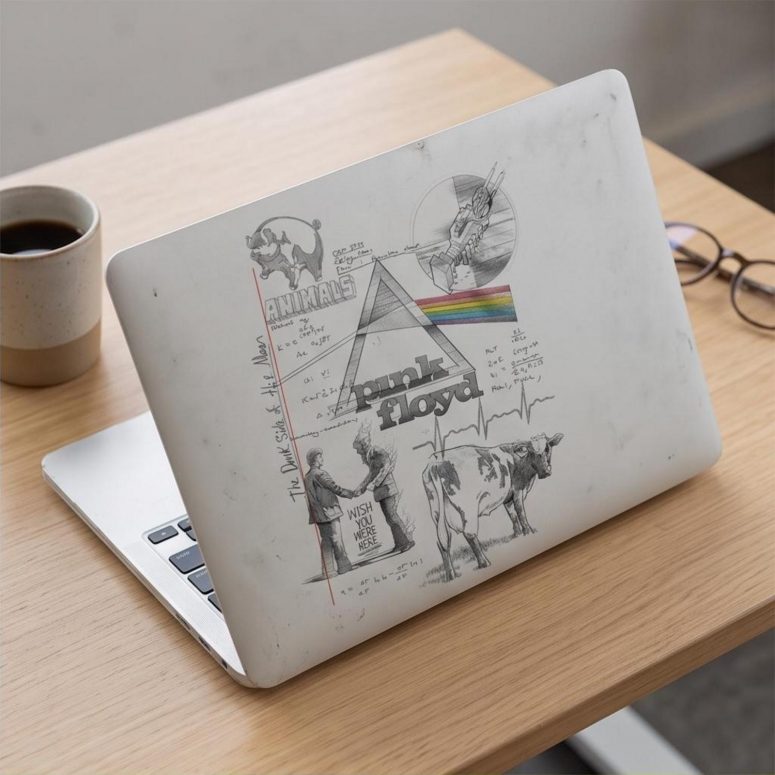 Pink Floyd Sticker - Album Collage Sketch Pink Floyd Sticker - Album Collage Sketch