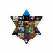 Pink Floyd Sticker - Album Dark Side Of The Moon Collage