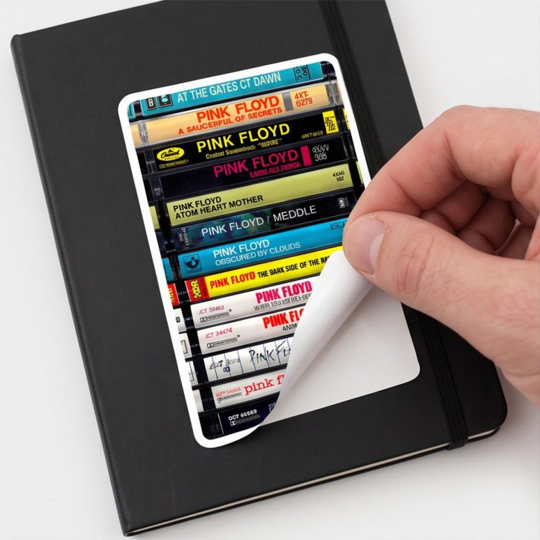 Pink Floyd Sticker - Albums Cassette Retro Collection Pink Floyd Sticker - Albums Cassette Retro Collection