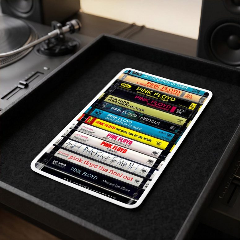 Pink Floyd Sticker - Albums Cassette Retro Collection Pink Floyd Sticker - Albums Cassette Retro Collection