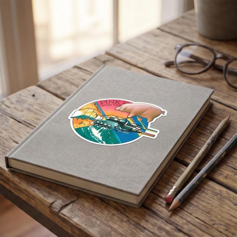 Pink Floyd Sticker - Animals 2018 Remix Algie Pig