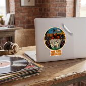 Pink Floyd Sticker - Animals Dog Sheep Pig trippy Pink Floyd Sticker - Animals Dog Sheep Pig trippy