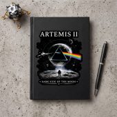 Pink Floyd Sticker - Artemis II Dark Side of the Moon Space Mission Pink Floyd Sticker - Artemis II Dark Side of the Moon Space Mission