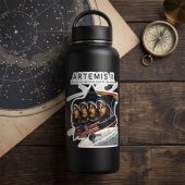 Pink Floyd Sticker - Artemis II See You On The Dark Side Of The Moon Pink Floyd Sticker - Artemis II See You On The Dark Side Of The Moon