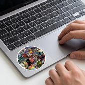 Pink Floyd Sticker - Collage Albums