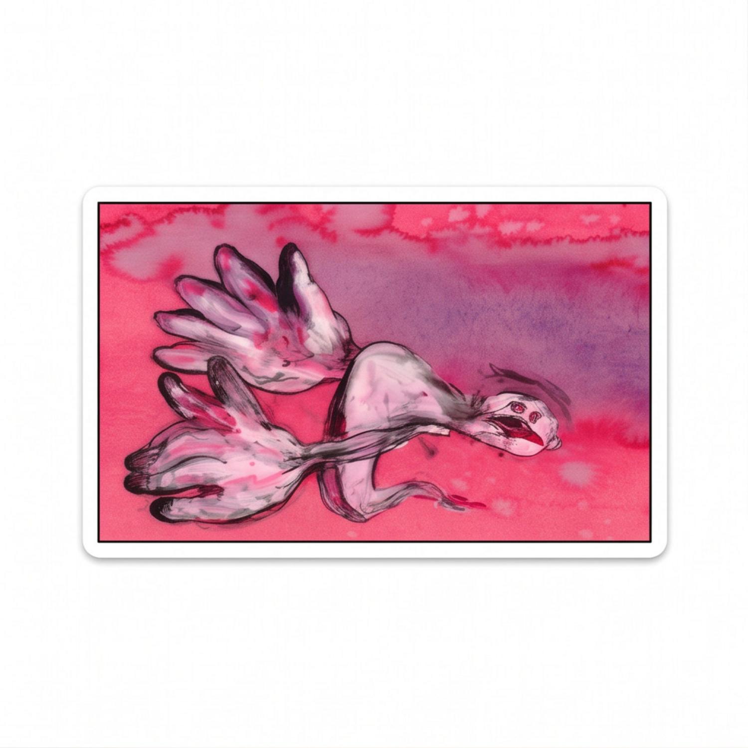 Pink Floyd Sticker - Comfortably Numb Pink Floyd Sticker - Comfortably Numb