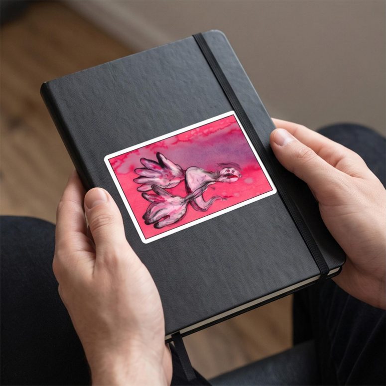 Pink Floyd Sticker - Comfortably Numb Pink Floyd Sticker - Comfortably Numb