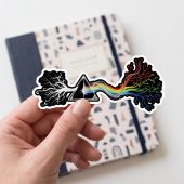Pink Floyd Sticker - Dark Side Of Roots Prism Pink Floyd Sticker - Dark Side Of Roots Prism