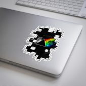 Pink Floyd Sticker - Dark Side of the Moon Galaxy Break Wall Pink Floyd Sticker - Dark Side of the Moon Galaxy Break Wall