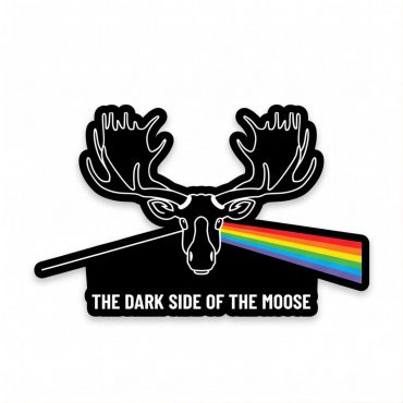 Pink Floyd Sticker - Dark Side Of The Moose