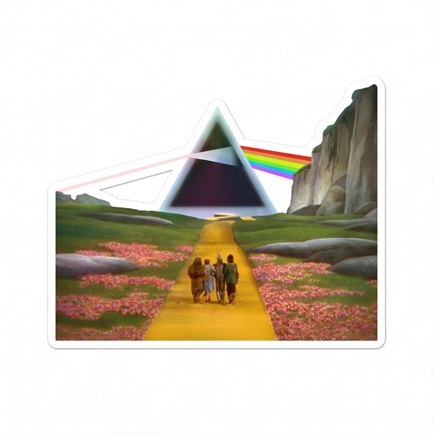 Pink Floyd Sticker - Dark Side of the Rainbow x Wizard of Oz at The Logan Theatre Pink Floyd Sticker - Dark Side of the Rainbow x Wizard of Oz at The Logan Theatre