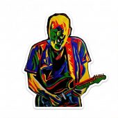 Pink Floyd Sticker - David Gilmour Legend Abstract Art