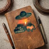 Pink Floyd Sticker - David GIlmour Luck And Strange Dark and Velvet Nights Pink Floyd Sticker - David GIlmour Luck And Strange Dark and Velvet Nights