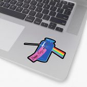 Pink Floyd Sticker - Drink Floyd Alice in Wonderland Meets TDSOTM Pink Floyd Sticker - Drink Floyd Alice in Wonderland Meets TDSOTM