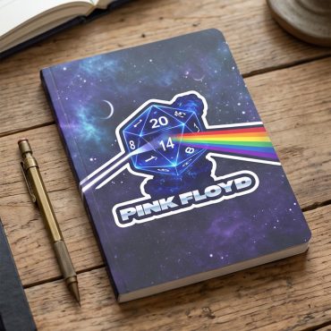 Pink Floyd Sticker - DSOTM x Dungeons and Dragons Dice