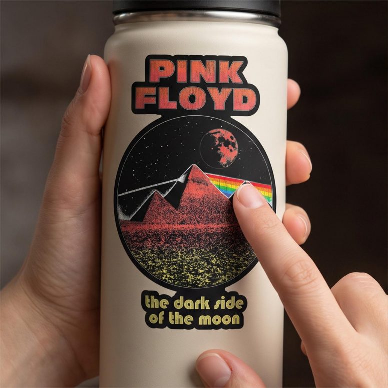 Pink Floyd Sticker - DSOTM50 Pyramid Pink Floyd Sticker - DSOTM50 Pyramid