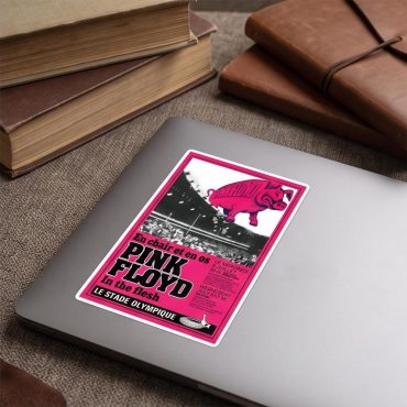 Pink Floyd Sticker - En Chair Et En Os Le Stade Olympique In The Flesh Concert