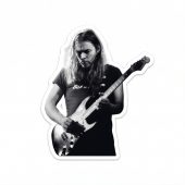 Pink Floyd Sticker - Gilmour at Earls Court with the Black Strat 1973