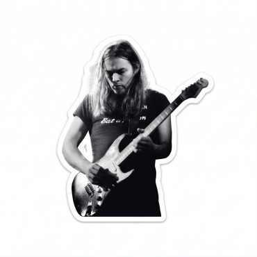 Pink Floyd Sticker - Gilmour at Earls Court with the Black Strat 1973