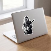 Pink Floyd Sticker - Gilmour at Earls Court with the Black Strat 1973 Pink Floyd Sticker - Gilmour at Earls Court with the Black Strat 1973