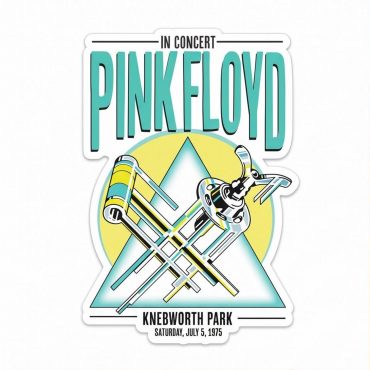Pink Floyd Sticker - Knebworth Park 1975
