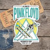 Pink Floyd Sticker - Knebworth Park 1975 Pink Floyd Sticker - Knebworth Park 1975
